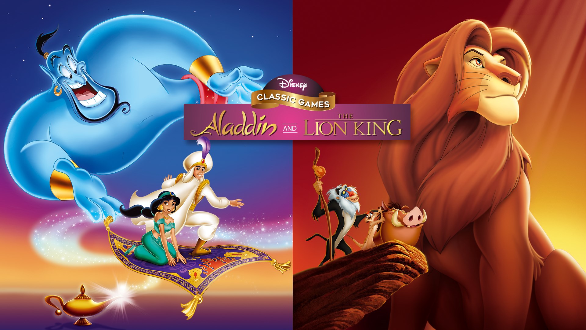 Jeux classiques de Disney : Aladdin et Le Roi lion