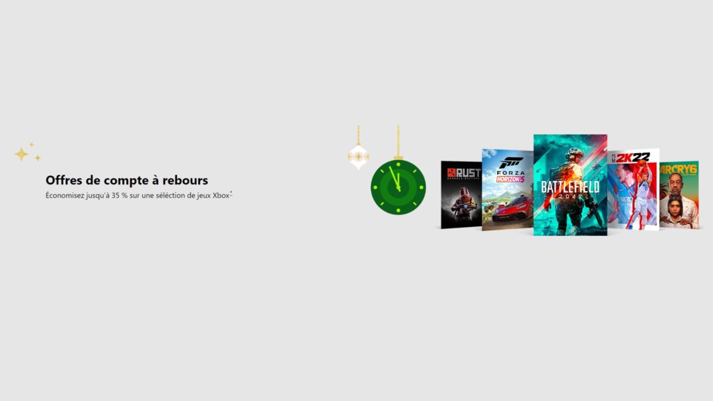 Countdown Sale Xbox 2021