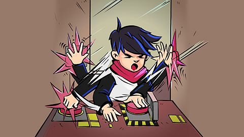 Pressage de boutons pro