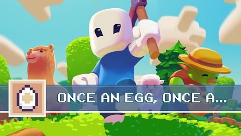 Once an egg, once a...