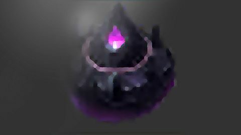 Pierre de chute étoilée