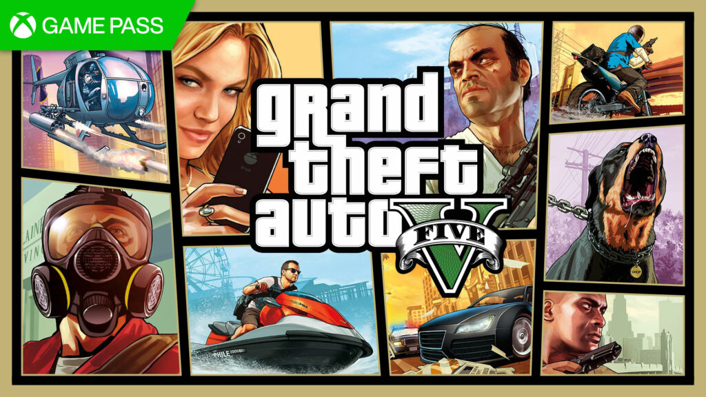 GTA V debarque dans le Xbox Game Pass Console et PC