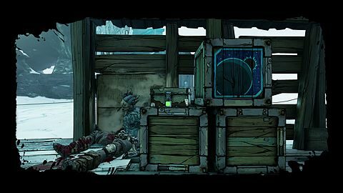 Travailleur au regard d'une horreur cosmique