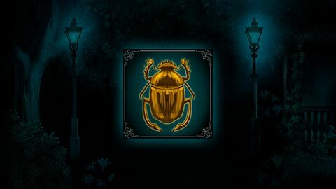 The golden dung beetle