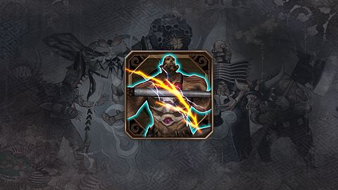 Démonstration de force en forêt