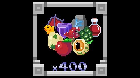 400 ingredients Gather 400 ingredients