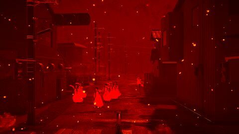 Buy time for the villagers to evacuate.