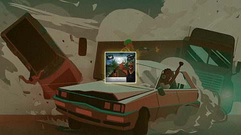 Collect the tapes on the third route