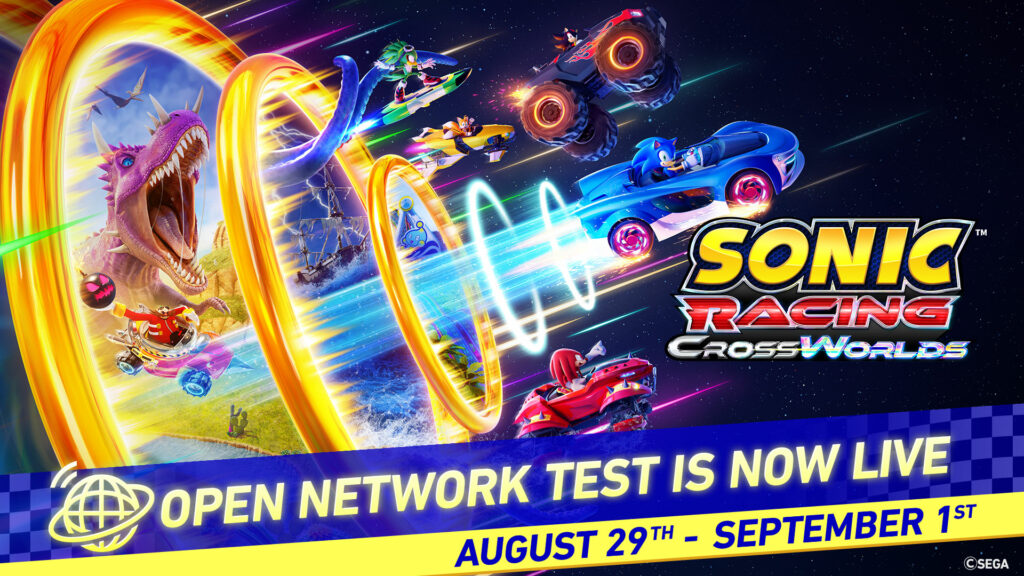 Sonic Racing: CrossWorld s’offre une Bêta Test pour le week-end