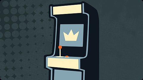 Roi de la borne d'arcade