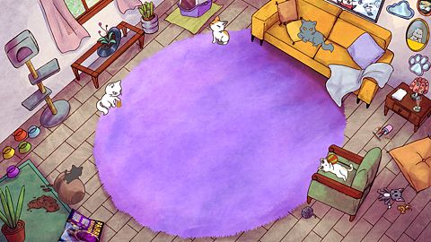 Relaxing in Front of the Television