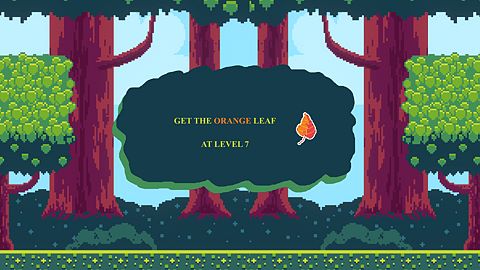 Third Orange Leaf at Level 7