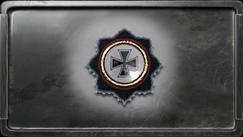 German Cross in Gold