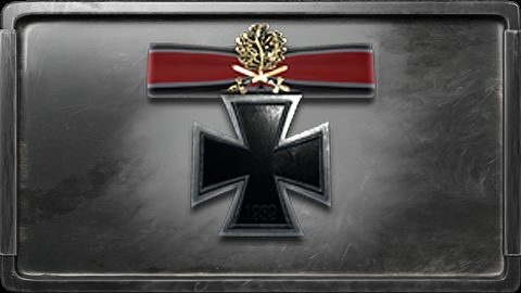 Knight's Cross, Golden Oak, Swords, Diamonds