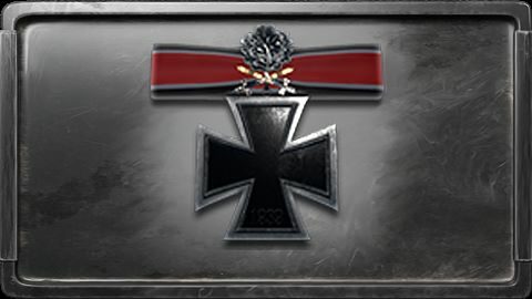 Knight's Cross, Oak, Swords, Diamonds