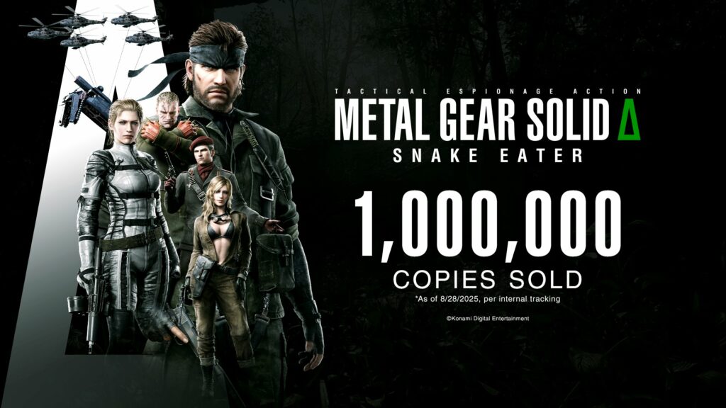 Metal Gear Solid Δ : Snake Eater passe le million en moins d’une semaine