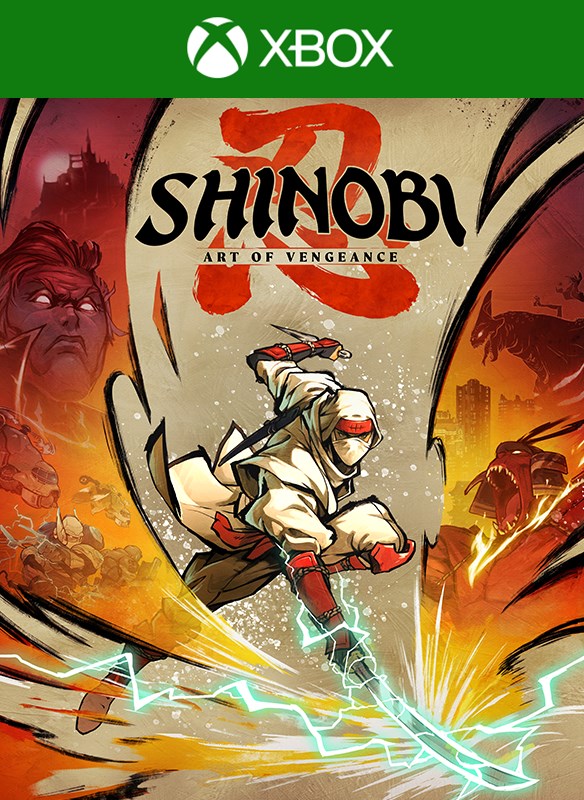 Fourreau Personnalisé Shinobi Art Of Vengeance - Nintendo Switch - Neuf Sous Blister