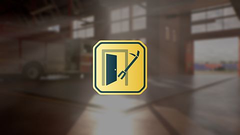 Portes verrouillées