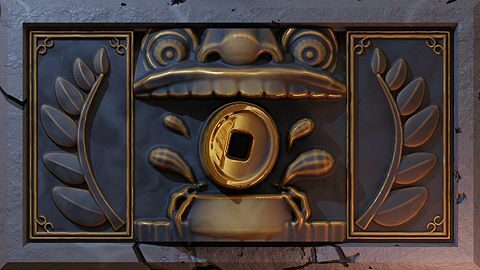 La pièce est tombée