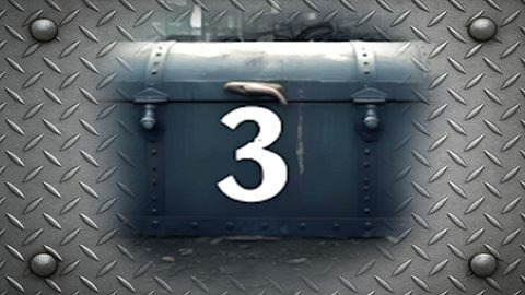 Coffre 3 – Or rouillé