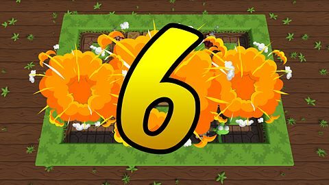 Collect at least 500 powerups „Range“!