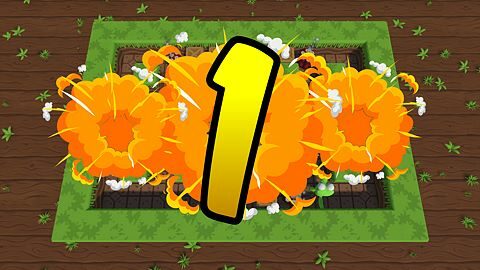 Place at least 50 dynamite rods!