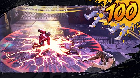 100 Hyper Blows aériens amplifiés