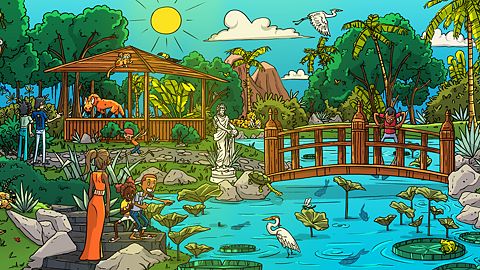 Completed Botanical Garden