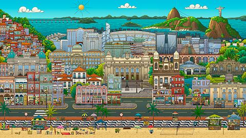 Completed Rio’s main level