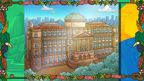 Discovered Rio de Janeiro's Library