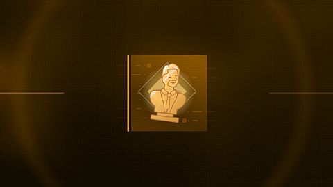 Un buste en or de Cabot Finch