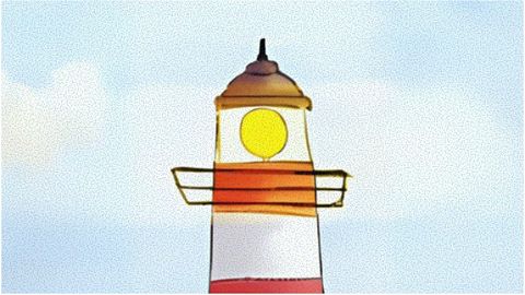 A Lighthouse is the light of hope.