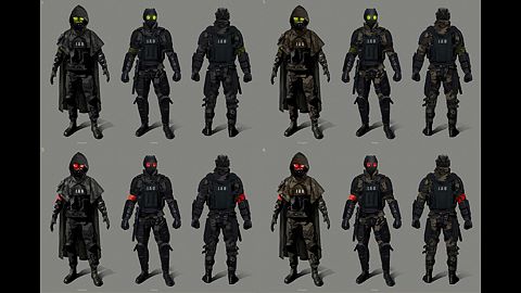 Une ville en flammes