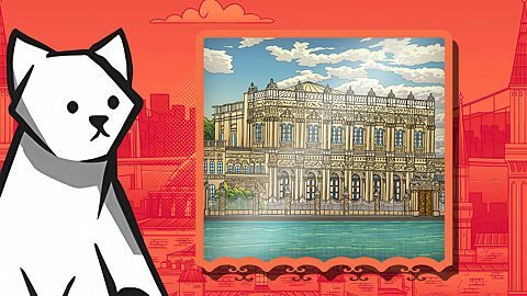 Discovered Dolmabahçe Palace