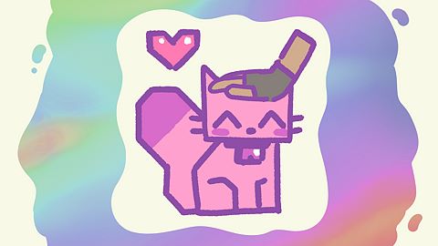 On peut caresser le chat