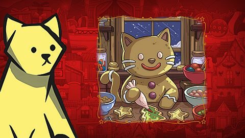 Found Gingerbread Cat