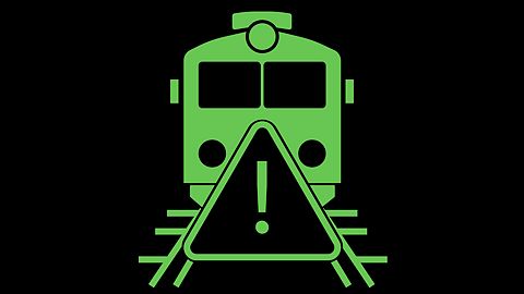 Caution! Train!