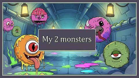 My 2 monsters