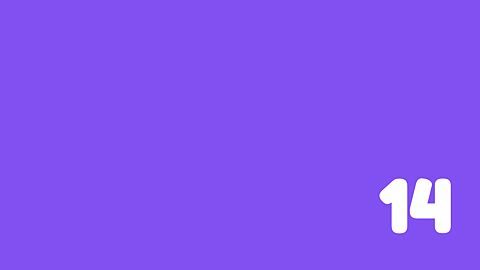 Move 14 tiles in total