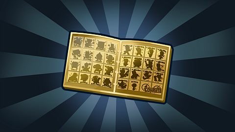 Complete the sticker book