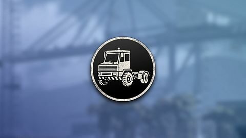 Premier tracteur portuaire