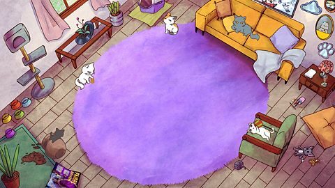 Relaxing in Front of the Television