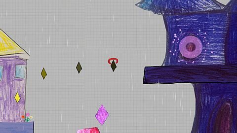 Reach to the castle in Rain Mode