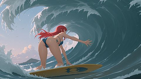 Michiko the Surfer