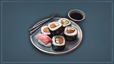 Completed the scenario: "Asian delicacy"
