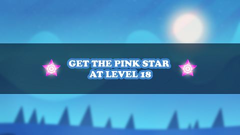 Pink Star at Level 18