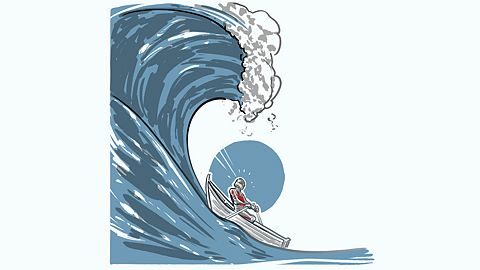 Les pieds dans l'eau