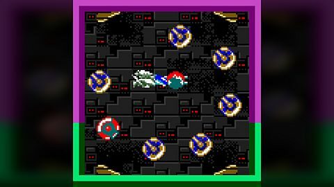 TOURELLE ROTATIVE DÉTRUITE