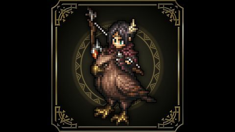 Archer au faucon d'élite