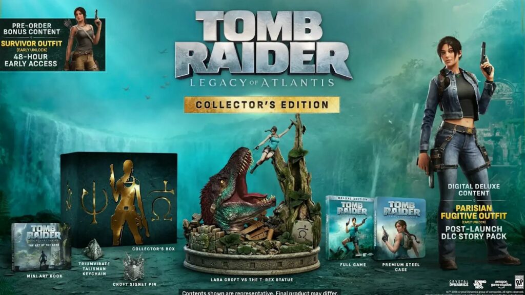 Tomb Raider : Legacy of Atlantis s&rsquo;offre une date et un collector